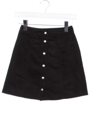 Rock H&M Divided, Größe XXS, Farbe Schwarz, Preis 9,72 €