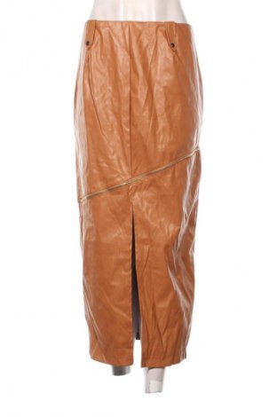 Fustă SHEIN, Mărime XL, Culoare Maro, Preț 55,99 Lei