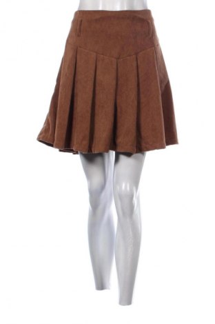 Φούστα SHEIN, Μέγεθος L, Χρώμα Καφέ, Τιμή 7,99 €