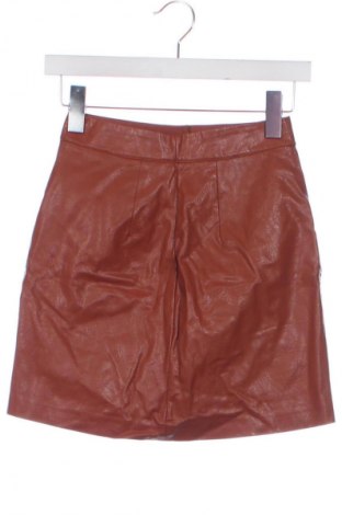 Sukně Stradivarius, Velikost XS, Barva Hnědá, Cena  229,00 Kč