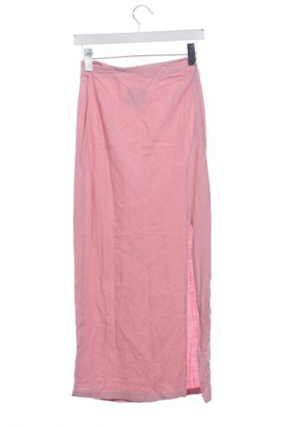 Sukně Stradivarius, Velikost XXS, Barva Růžová, Cena  219,00 Kč