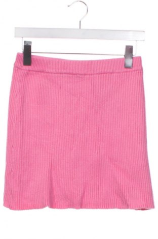 Пола Zara, Размер XS, Цвят Розов, Цена 22,99 лв.