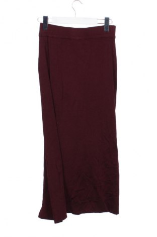 Пола Zara, Размер XS, Цвят Червен, Цена 31,99 лв.