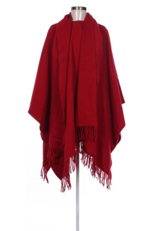 Pončo  Damo, Veľkosť M, Farba Červená, Cena  14,83 €