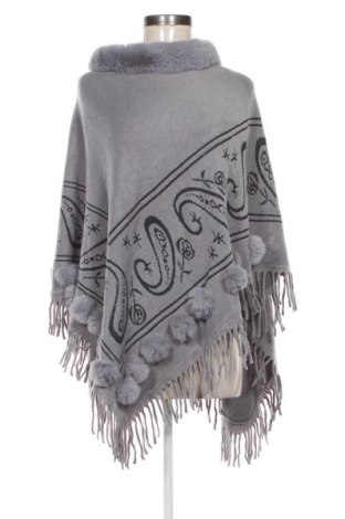 Poncsó SHEIN, Méret M, Szín Szürke, Ár 4 369 Ft