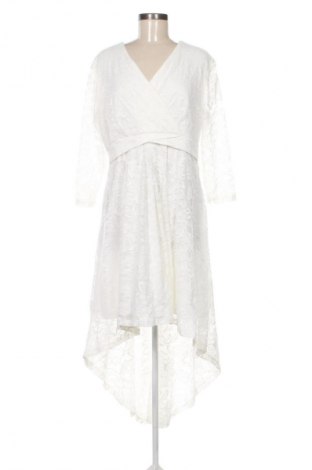 Sukienka Dress Tells, Rozmiar 3XL, Kolor Biały, Cena 285,99 zł