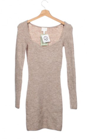 Sukienka H&M, Rozmiar XS, Kolor Beżowy, Cena 114,94 zł