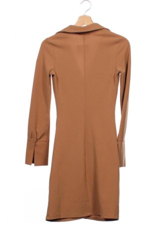 Рокля H&M, Размер XS, Цвят Кафяв, Цена 22,99 лв.