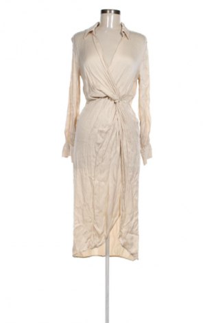 Рокля H&M, Размер M, Цвят Бежов, Цена 39,00 лв.