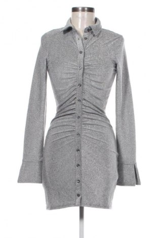 Рокля H&M Divided, Размер S, Цвят Сребрист, Цена 12,99 лв.