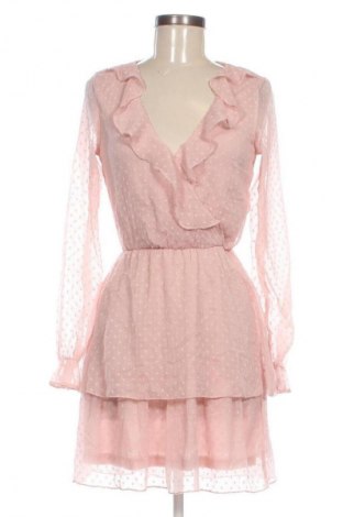 Рокля H&M Divided, Размер S, Цвят Розов, Цена 13,99 лв.