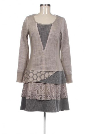 Kleid Linea Tesini, Größe M, Farbe Beige, Preis € 18,99