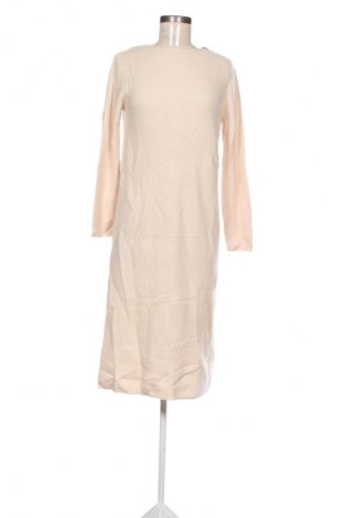 Рокля Massimo Dutti, Размер S, Цвят Бежов, Цена 187,00 лв.