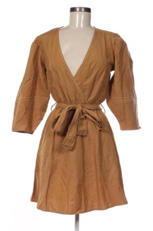 Рокля Trendyol, Размер S, Цвят Кафяв, Цена 45,99 лв.