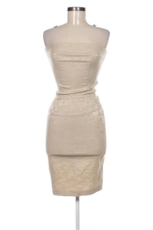 Kleid Unbranded, Größe XS, Farbe Beige, Preis 19,95 €