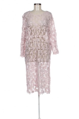 Šaty  Unbranded, Veľkosť 5XL, Farba Popolavo ružová, Cena  20,02 €