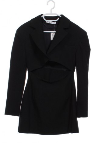 Рокля Zara, Размер XS, Цвят Черен, Цена 27,00 лв.