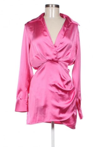 Рокля Zara, Размер XS, Цвят Розов, Цена 27,37 лв.