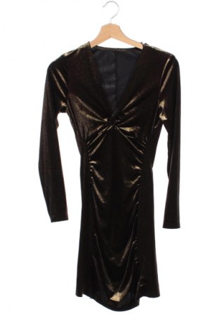 Rochie Zara, Mărime XS, Culoare Auriu, Preț 192,50 Lei