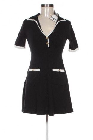 Рокля Zara, Размер M, Цвят Черен, Цена 62,00 лв.