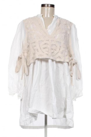 Kleid Zara, Größe S, Farbe Weiß, Preis 17,99 €