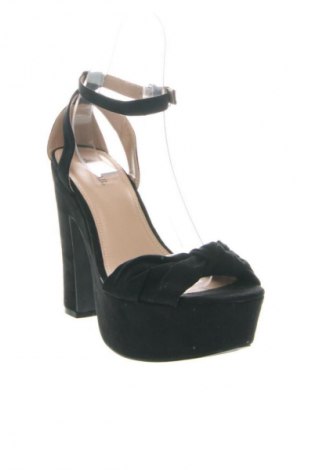 Sandalen Justfab, Größe 41, Farbe Schwarz, Preis 11,99 €