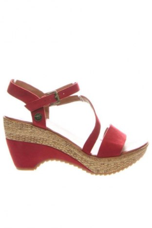 Sandalen Mustang, Größe 37, Farbe Rot, Preis 35,99 €