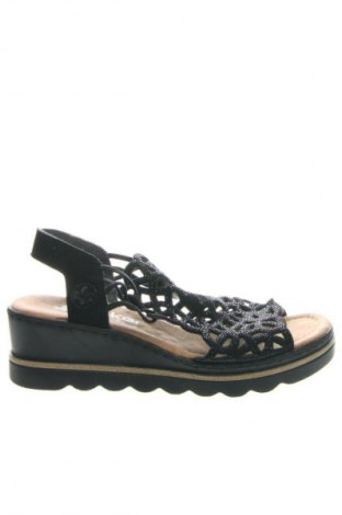 Sandalen Rieker, Größe 38, Farbe Schwarz, Preis 35,99 €