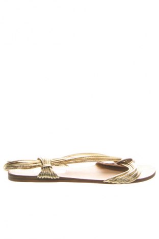 Sandalen Zara, Größe 41, Farbe Golden, Preis 32,00 €