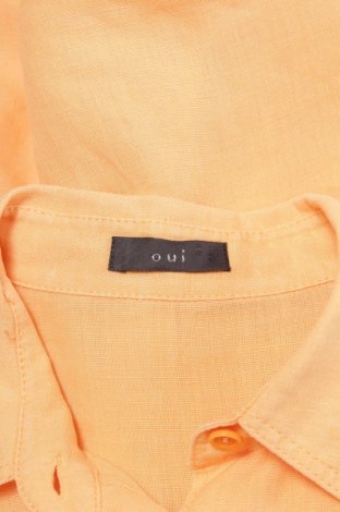 Γυναικείο πουκάμισο Oui, Μέγεθος L, Χρώμα Πορτοκαλί, Τιμή 14,23 €