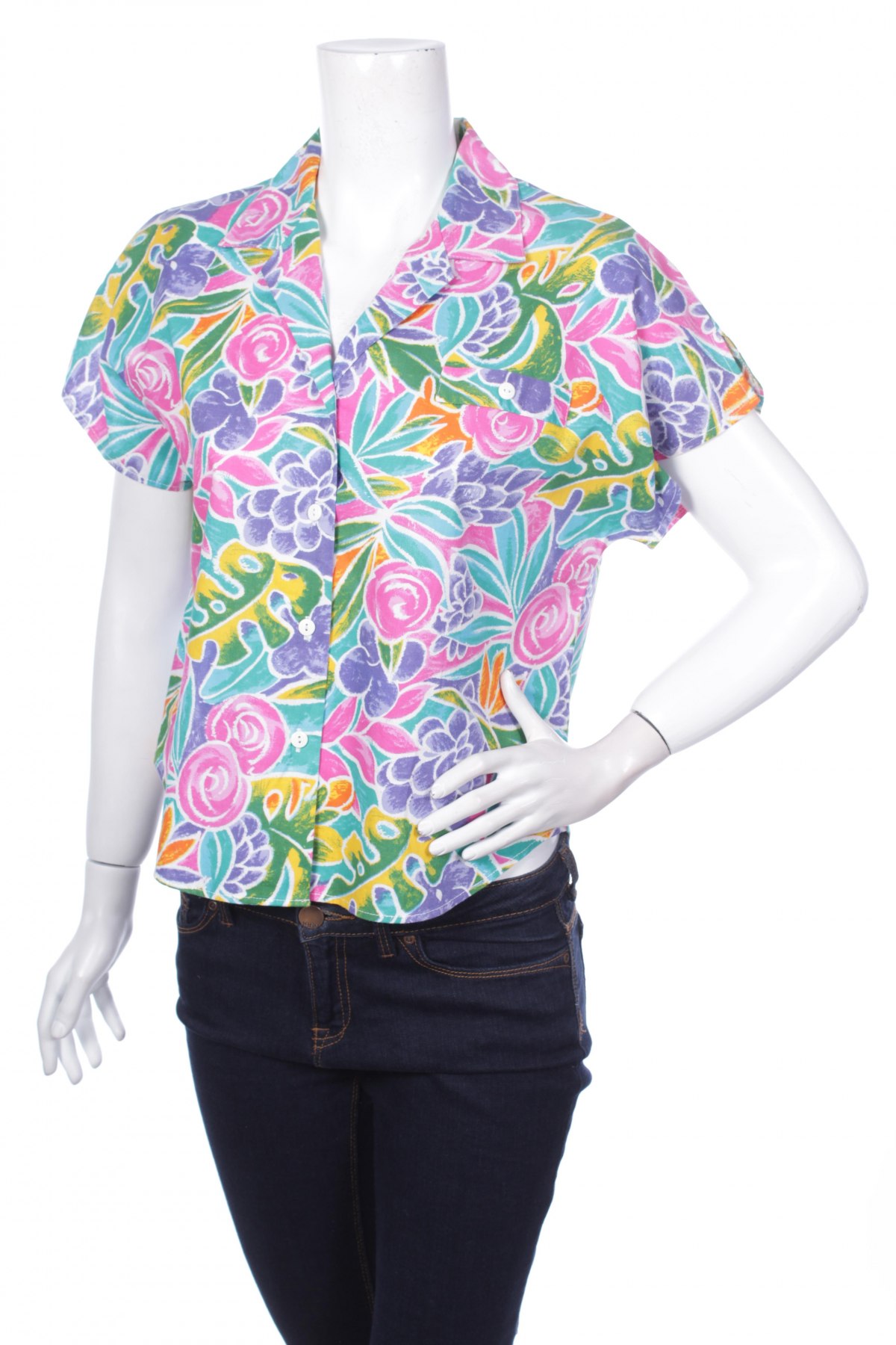 Γυναικείο πουκάμισο, Μέγεθος L, Χρώμα Πολύχρωμο, Τιμή 10,52 €