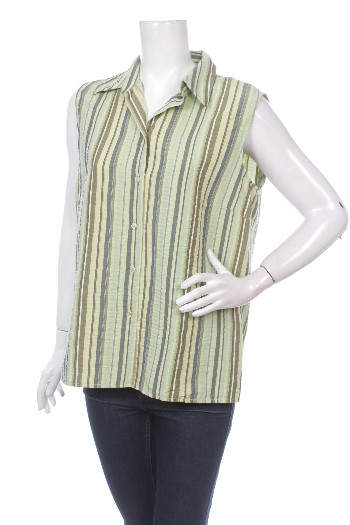 Γυναικείο πουκάμισο Biaggini, Μέγεθος L, Χρώμα Πολύχρωμο, Τιμή 9,28 €