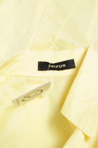 Γυναικείο πουκάμισο Taifun, Μέγεθος L, Χρώμα Κίτρινο, Τιμή 8,66 €