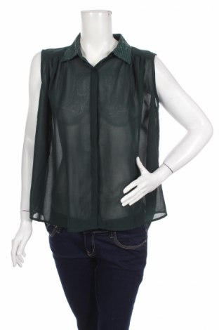 Γυναικείο πουκάμισο Vero Moda, Μέγεθος M, Χρώμα Πράσινο, Τιμή 9,28 €
