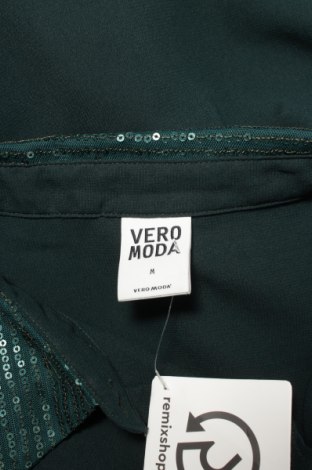 Γυναικείο πουκάμισο Vero Moda, Μέγεθος M, Χρώμα Πράσινο, Τιμή 9,28 €