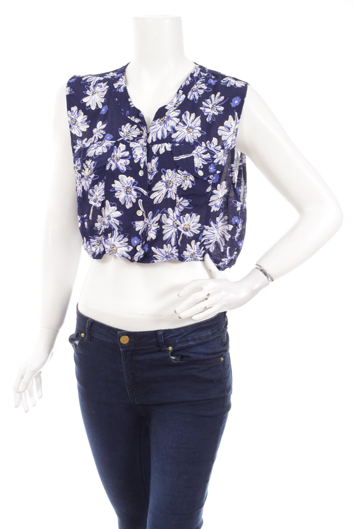 Γυναικείο πουκάμισο, Μέγεθος XL, Χρώμα Μπλέ, Τιμή 11,86 €