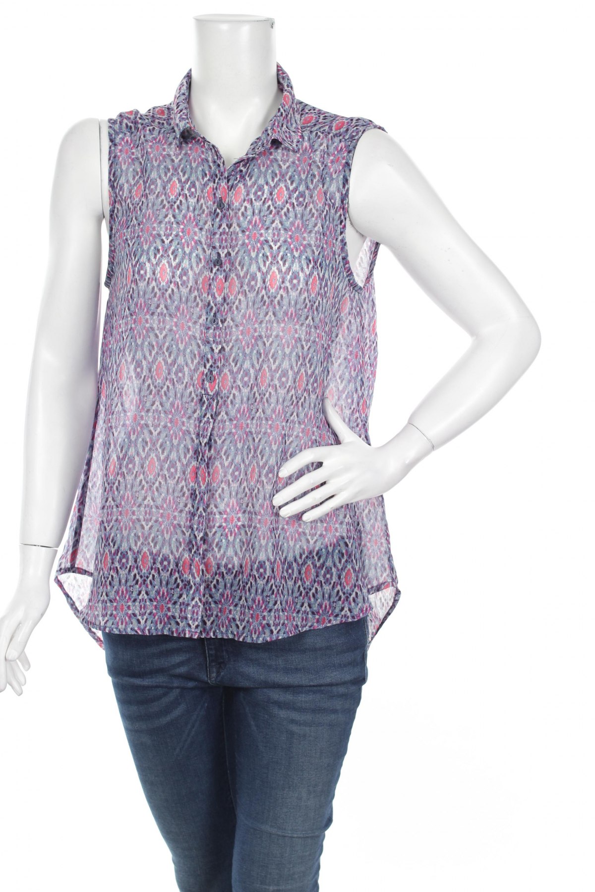 Γυναικείο πουκάμισο H&M, Μέγεθος L, Χρώμα Βιολετί, Τιμή 9,28 €