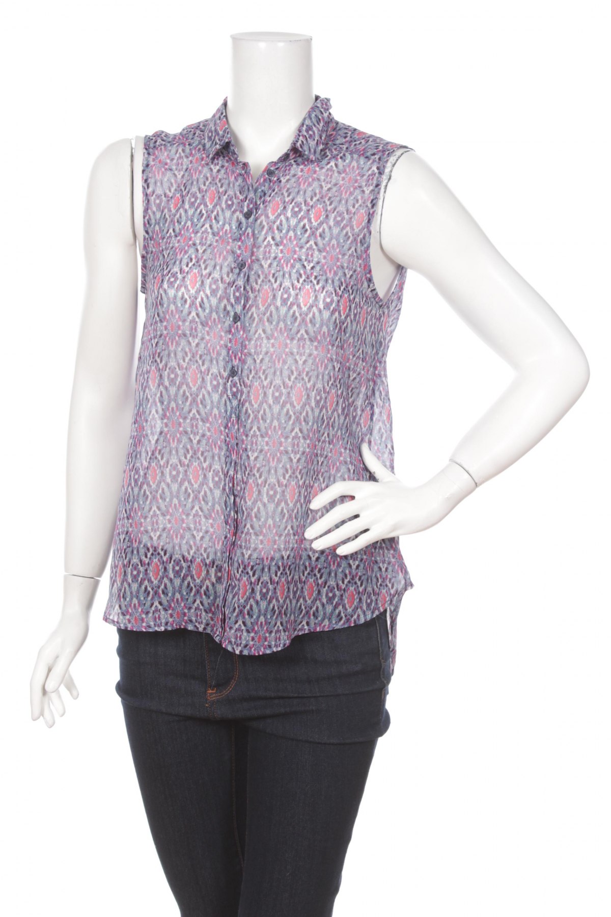 Γυναικείο πουκάμισο H&M, Μέγεθος S, Χρώμα Πολύχρωμο, Τιμή 11,75 €