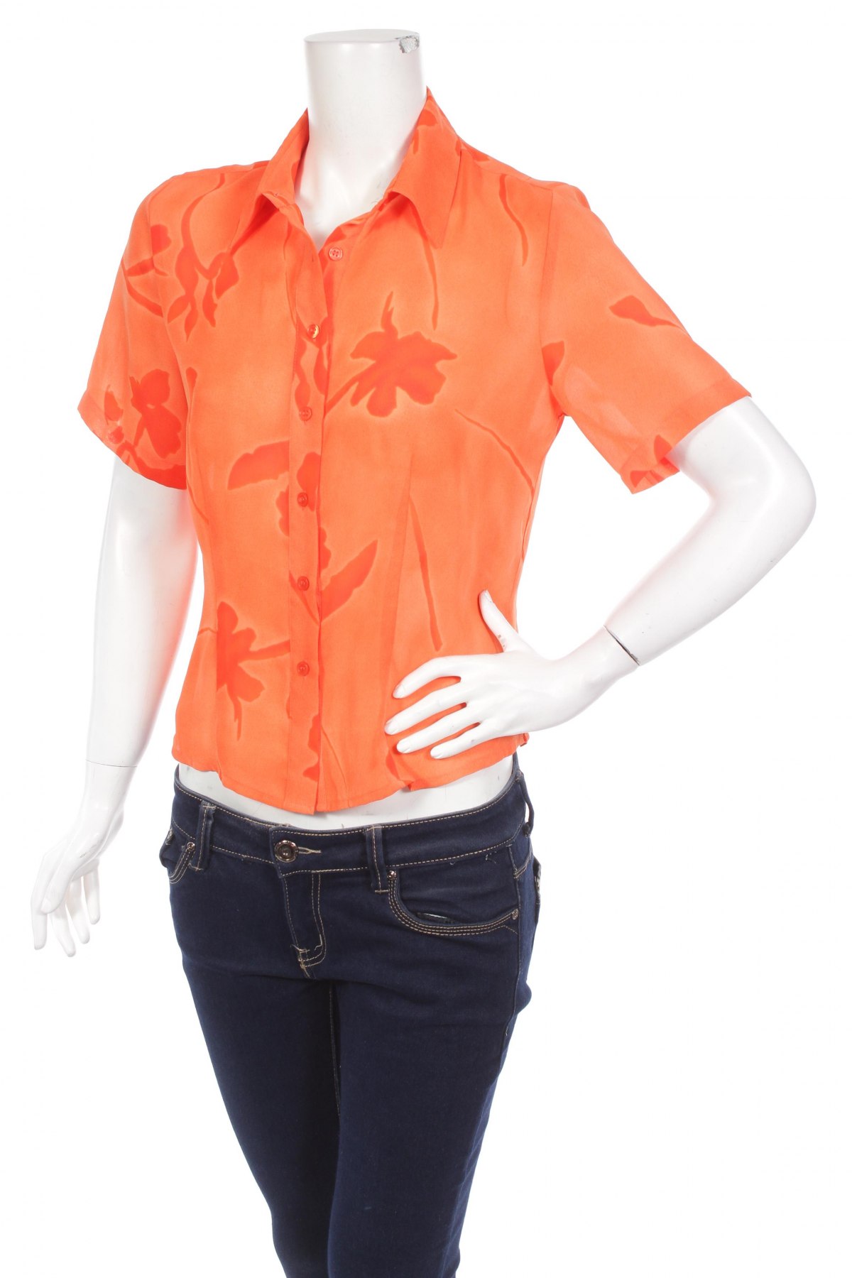 Γυναικείο πουκάμισο Heine, Μέγεθος M, Χρώμα Πορτοκαλί, Τιμή 11,13 €