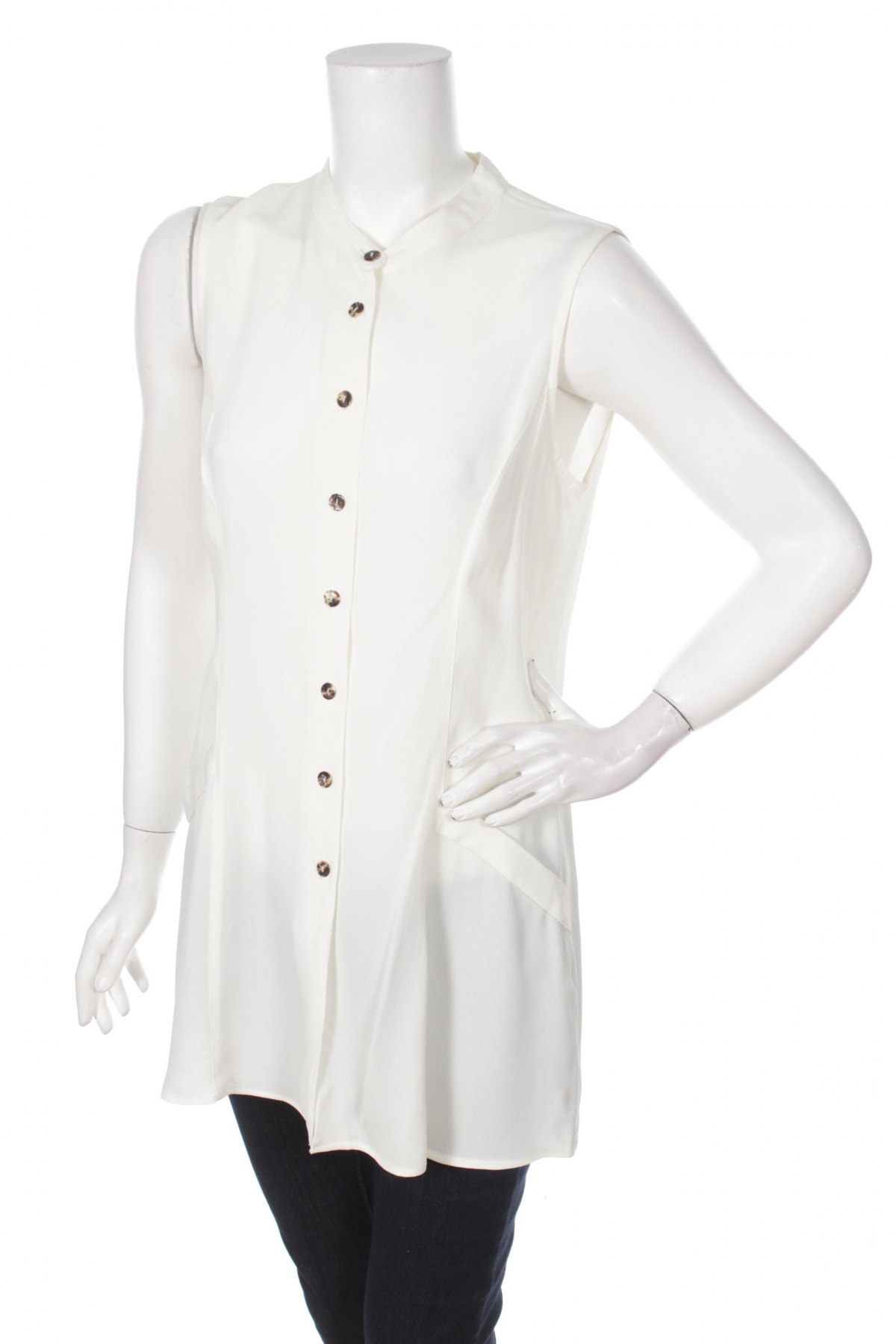 Γυναικείο πουκάμισο Moda International, Μέγεθος M, Χρώμα Λευκό, Τιμή 9,90 €
