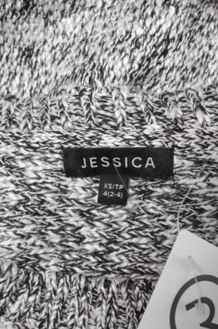 Дамски пуловер Jessica, Размер XS, Цвят Сив, Цена 27,20 лв.