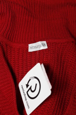 Γυναικεία ζακέτα Atelier Gs, Μέγεθος M, Χρώμα Κόκκινο, Τιμή 3,87 €