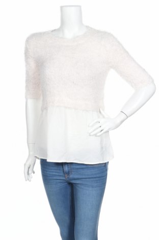 Дамски пуловер Candie's, Размер M, Цвят Бял, Цена 5,50 лв.