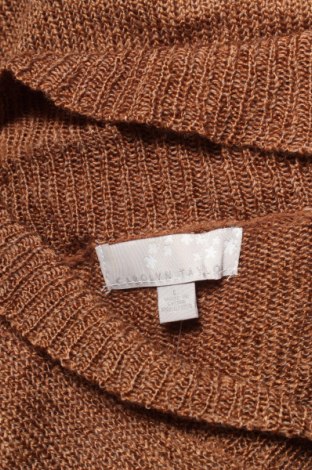 Дамски пуловер Carolyn Taylor, Размер L, Цвят Кафяв, Цена 6,25 лв.