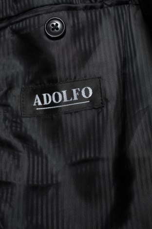 Ανδρικό σακάκι Adolfo, Μέγεθος S, Χρώμα Μαύρο, Τιμή 3,71 €