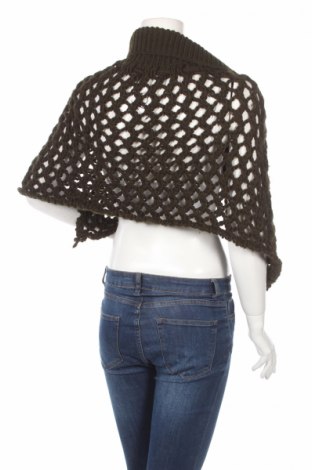 Poncho Zara, Mărime M, Culoare Verde, Preț 17,78 Lei