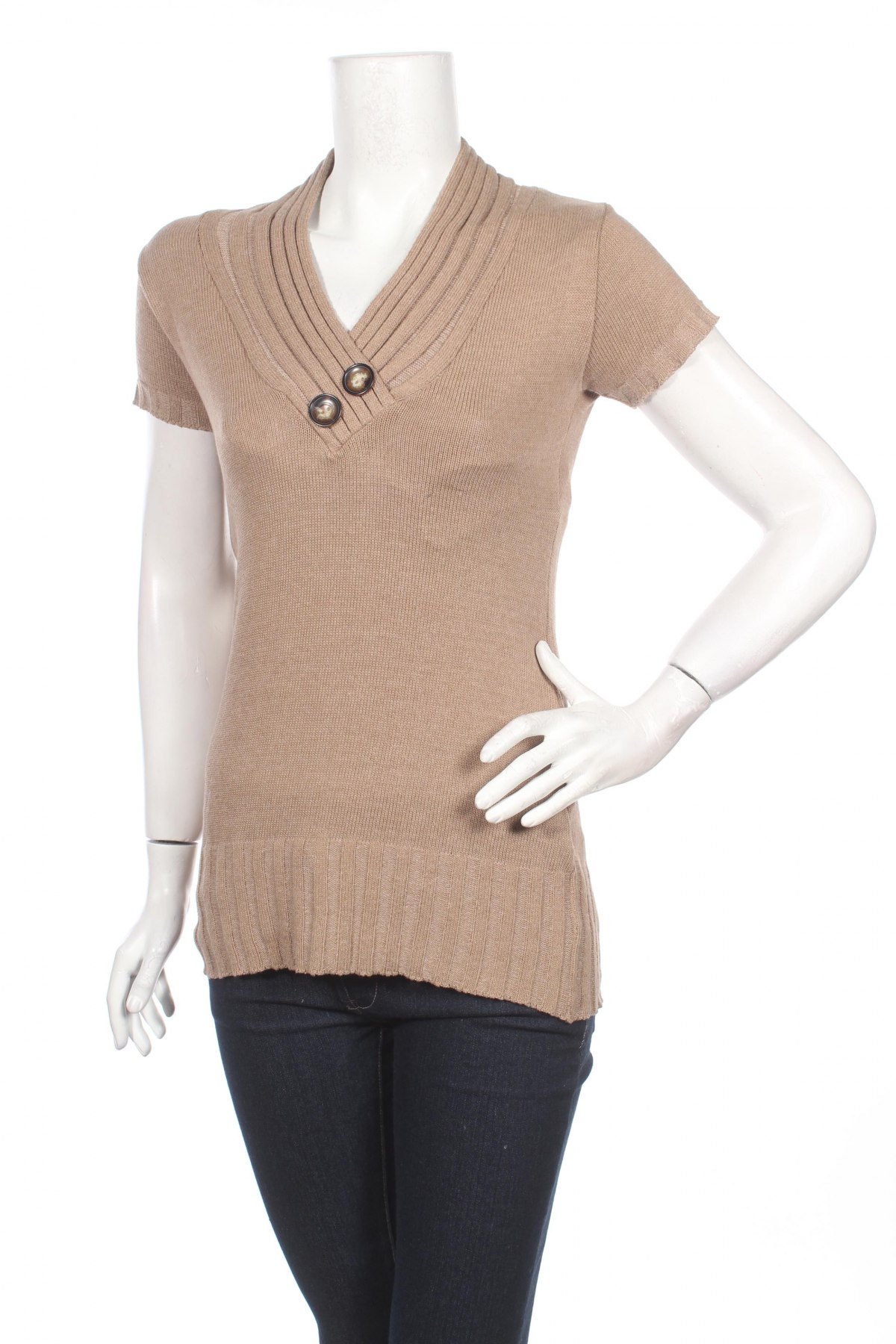 Γυναικείο πουλόβερ, Μέγεθος S, Χρώμα Καφέ, Τιμή 3,71 €