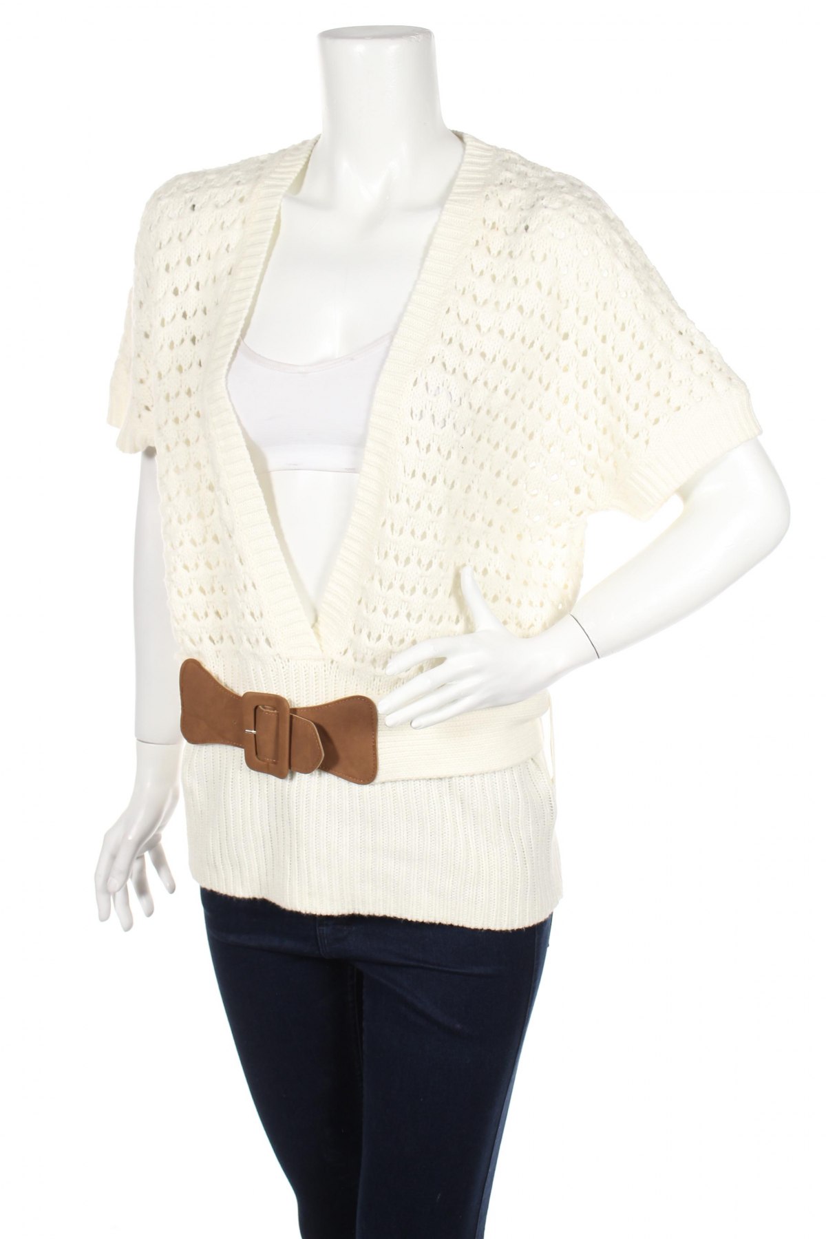 Дамски пуловер Blind Date, Размер S, Цвят Бял, Цена 6,00 лв.