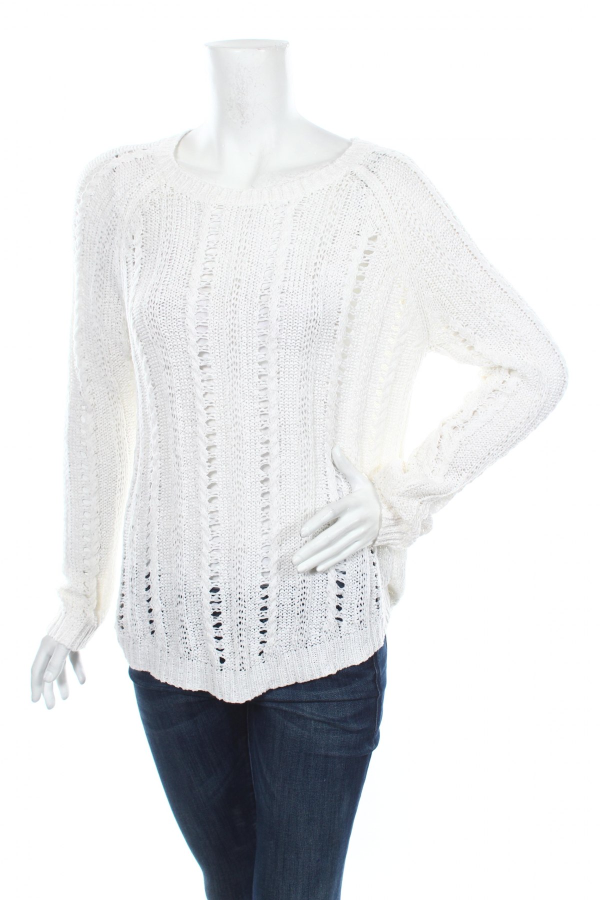 Дамски пуловер Cyrus, Размер M, Цвят Бял, Цена 6,25 лв.