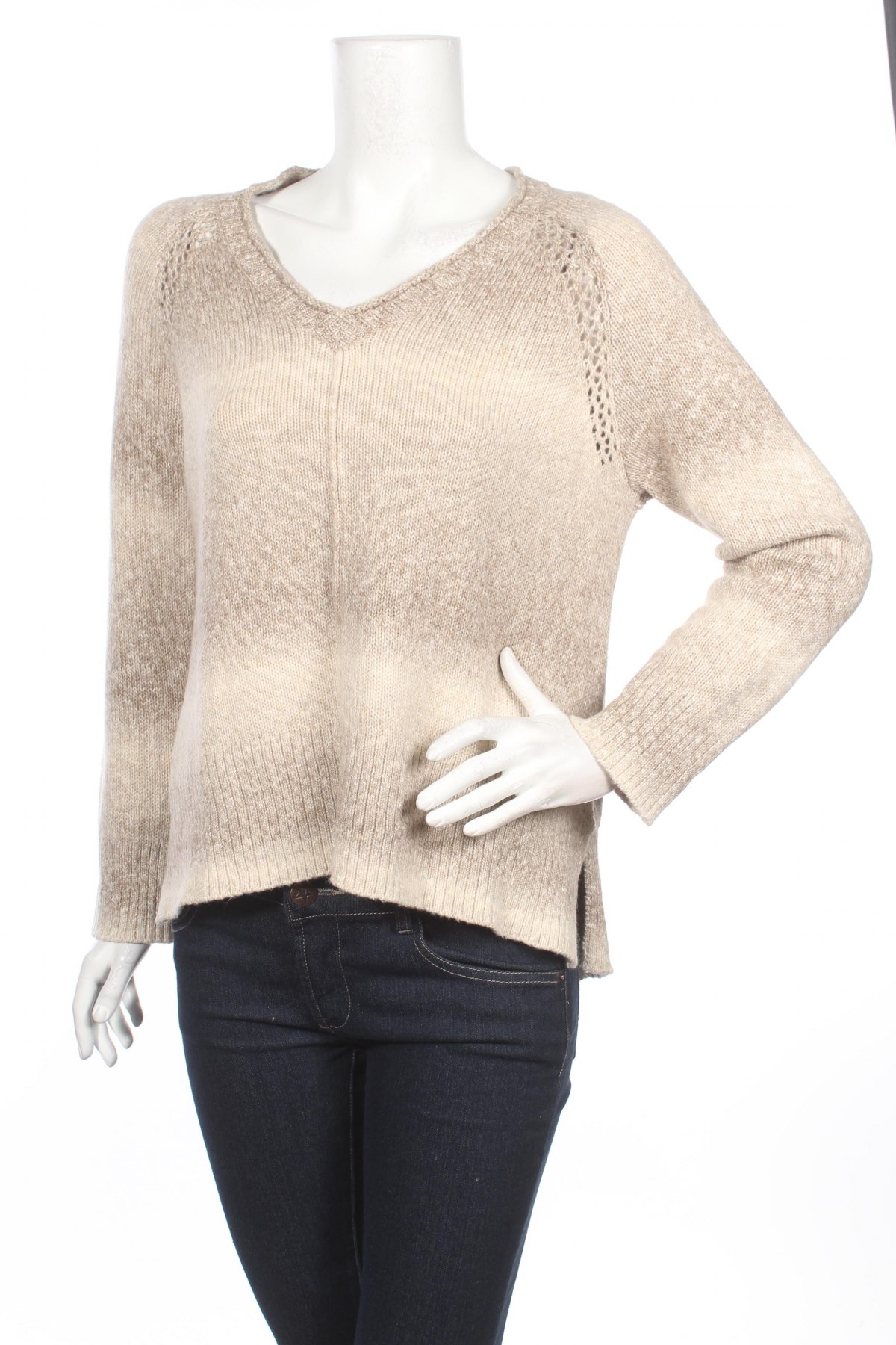 Дамски пуловер Style & Co, Размер M, Цвят Бежов, Цена 6,00 лв.